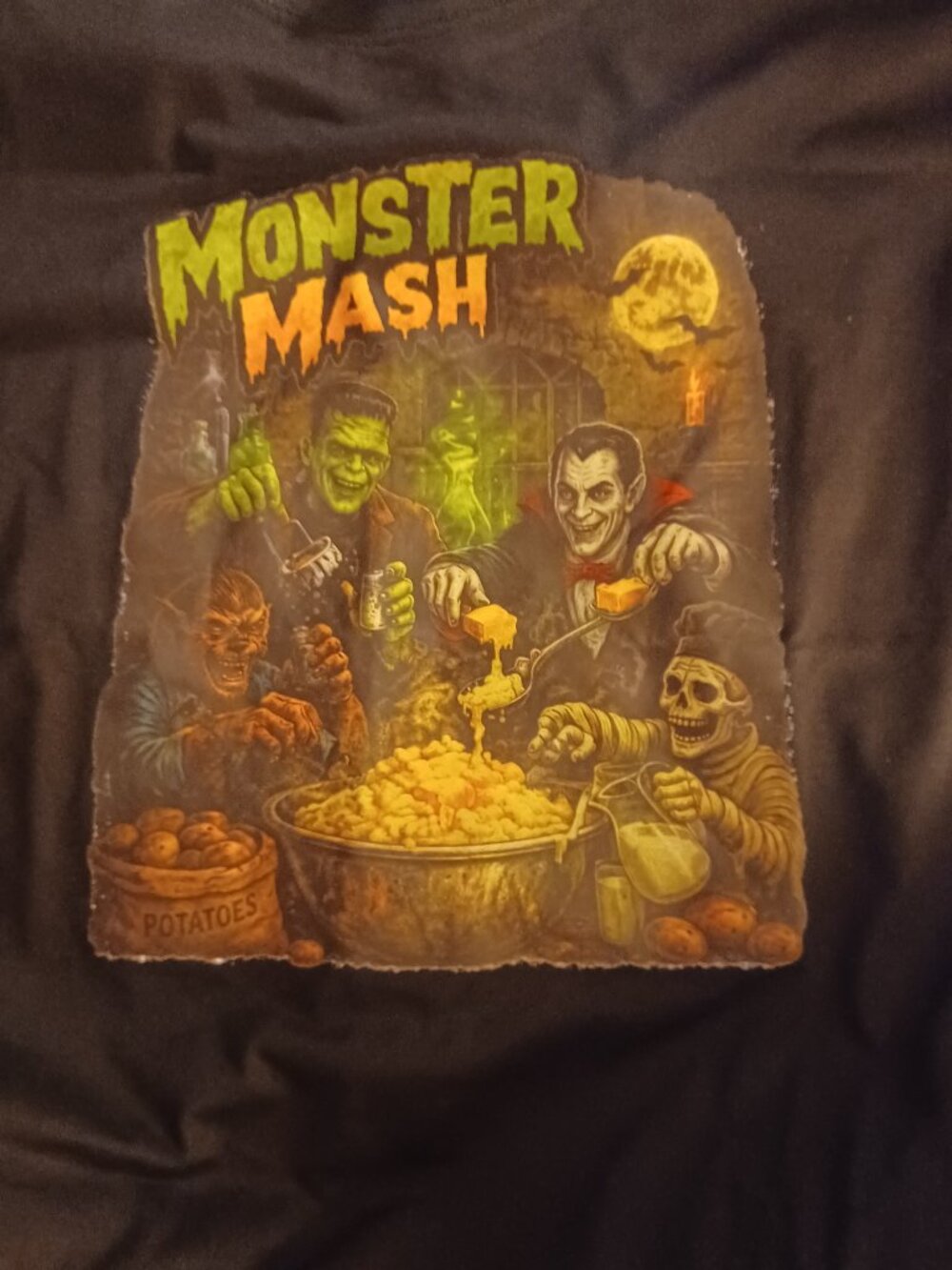 XL Monster Mash Halloween Tshirt